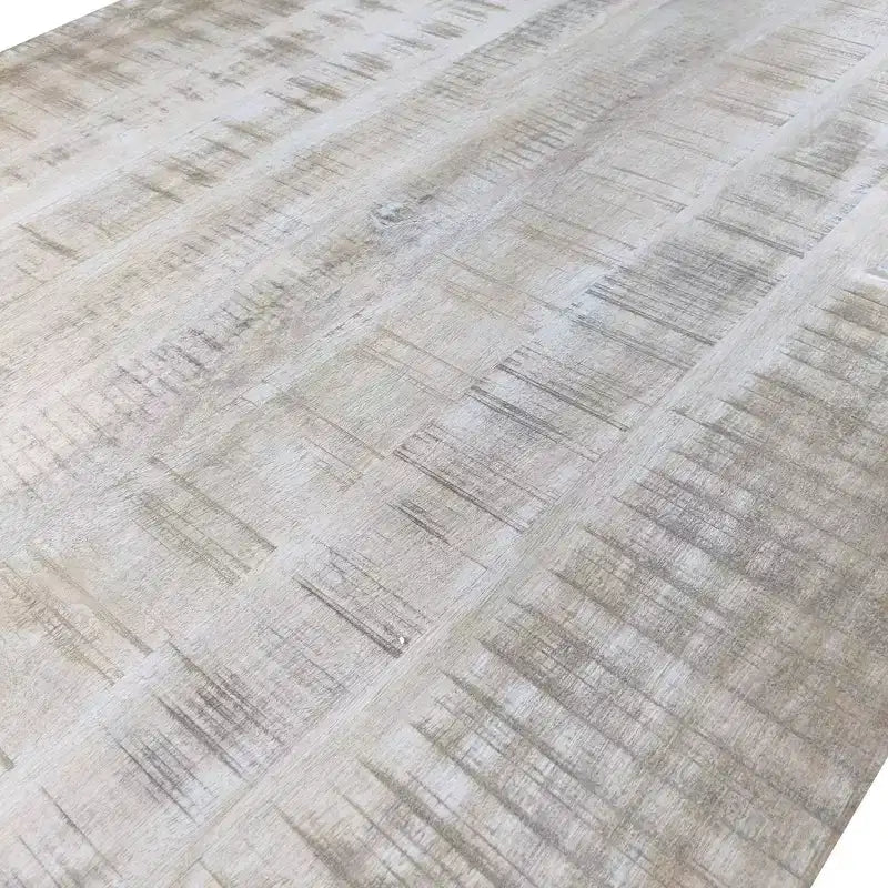 Scrivania regolabile in altezza (seduto o in piedi) – Piano in legno di mango e struttura in ferro