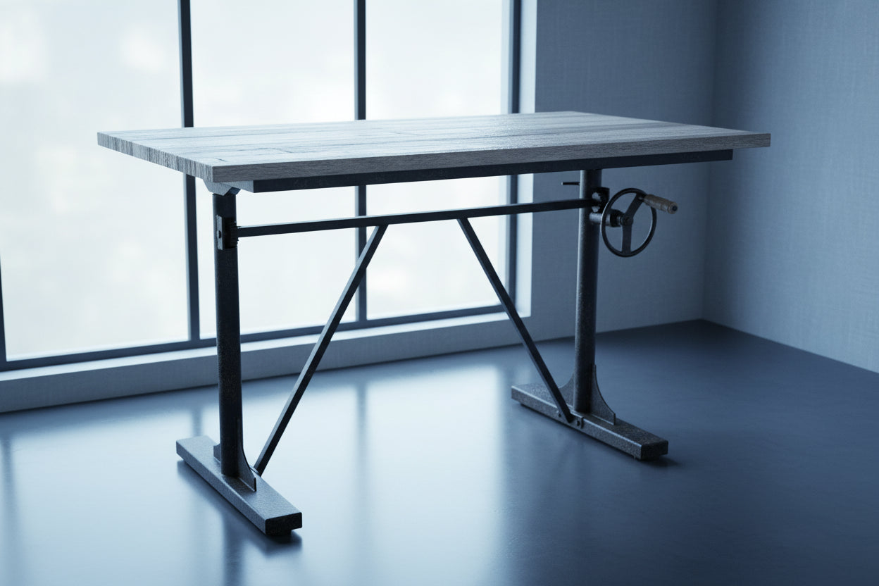 Carolina Living Brio Sit Or Stand Adjustable Desk