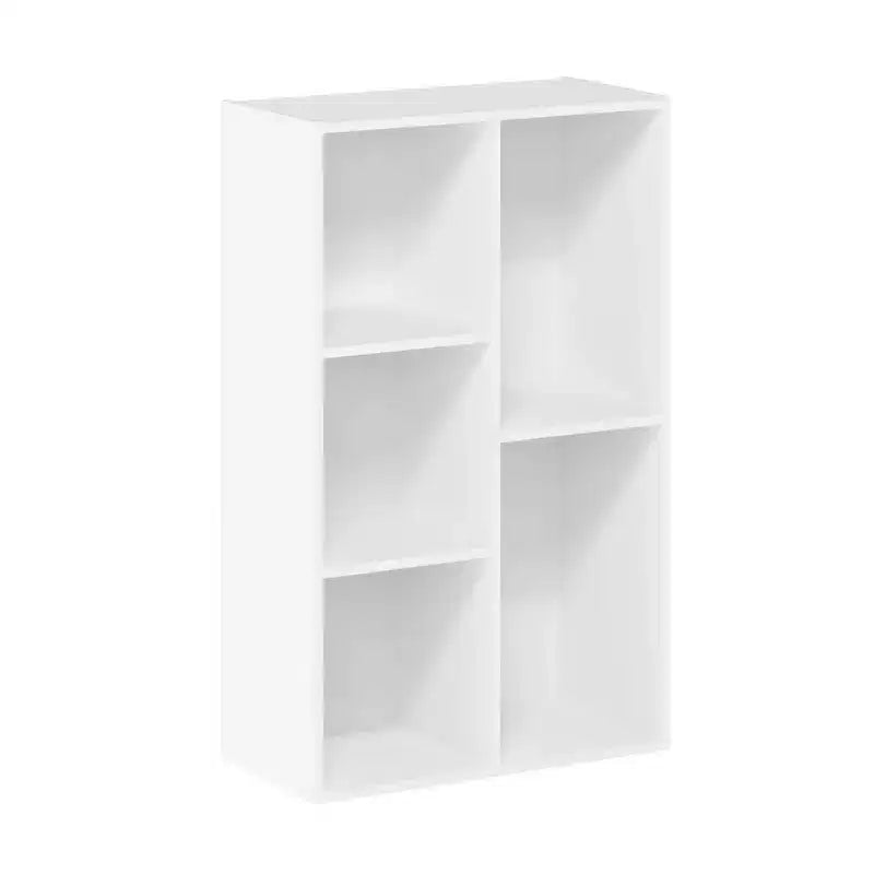 Libreria aperta reversibile a 5 cubi – Legno composito di grado CARB