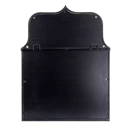 Specchio da Parete con Cornice ad Arco in Ferro – 61 cm L x 80 cm A, Montaggio a Parete
