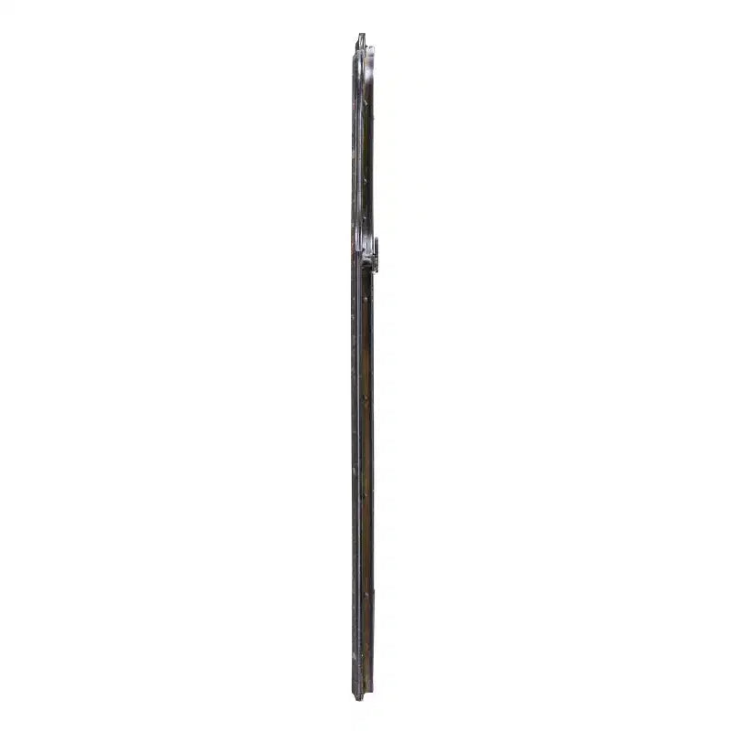 Specchio da Parete con Cornice ad Arco in Ferro – 61 cm L x 80 cm A, Montaggio a Parete