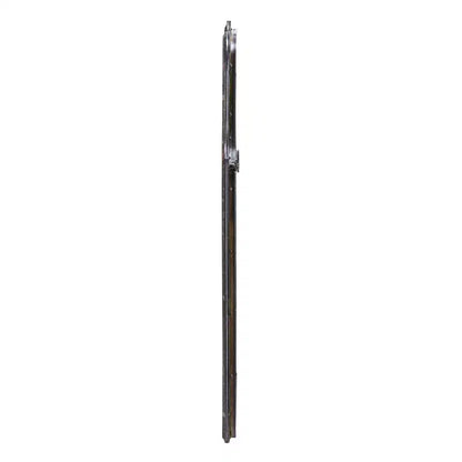 Specchio da Parete con Cornice ad Arco in Ferro – 61 cm L x 80 cm A, Montaggio a Parete